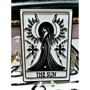 The Sun Tarot Card - Unique 3D Printed Art - Mystical Home Decor - Perfect Gift